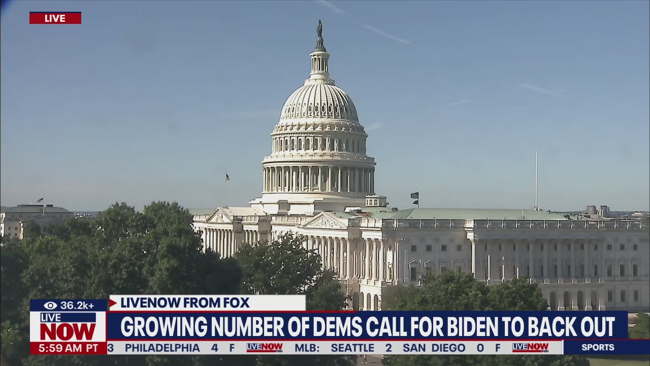 Growing number of Democrats call Biden to drop out