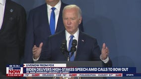 Biden delivers speech amid calls to bow out