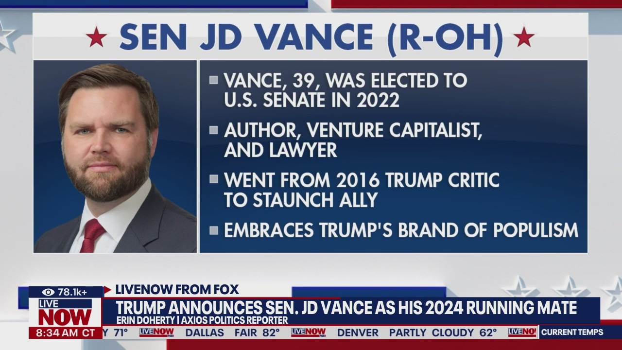 JD Vance asked to help Trump avenge 2020 loss