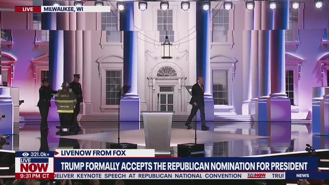 Trump accepts 2024 GOP presidential nomination