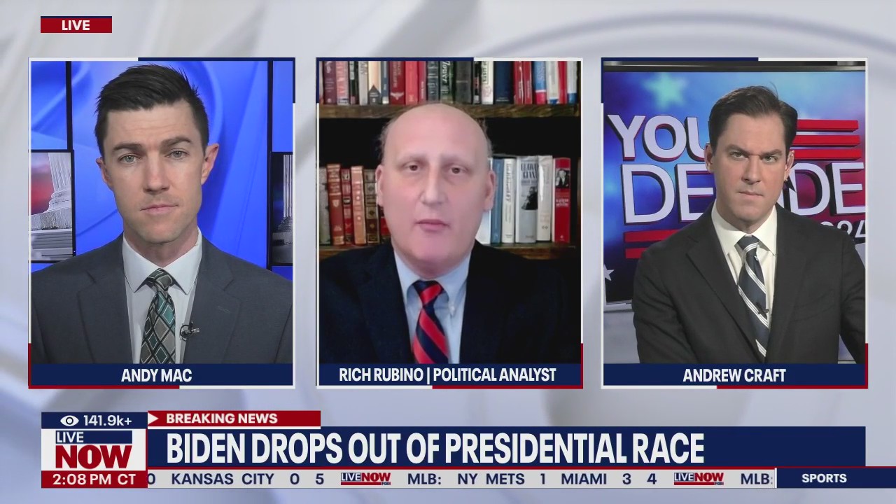 Instant reaction to Biden dropping out of race