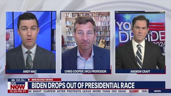 Reaction pours in after Biden drops bid