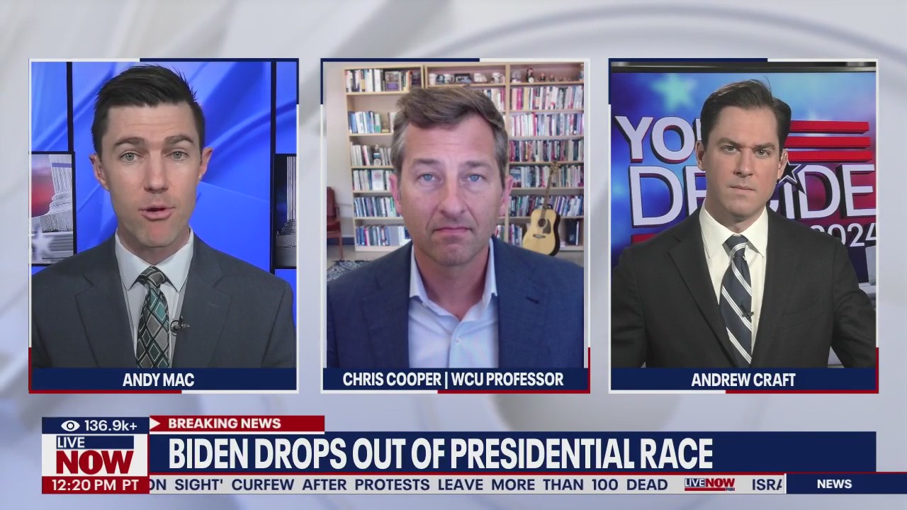 Reaction pours in after Biden drops bid