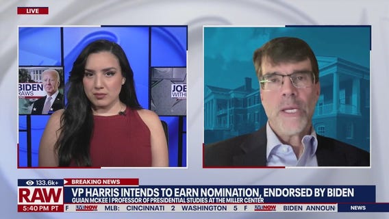 Historical significance of Biden dropping out