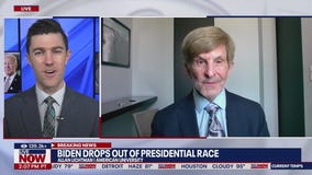 Election predictor reacts to Biden dropping out