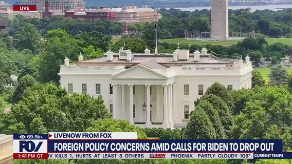 Foreign policy concerns amid calls for Biden to drop out
