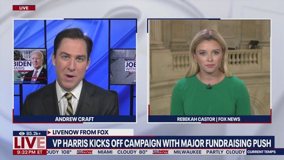 Harris kicks off campaign with major fundraising push