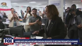 Harris secures enough delegates to become nominee