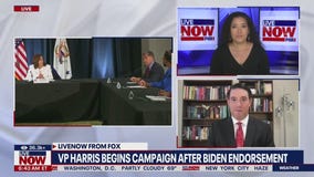 VP Harris begins campaign after Biden endorsement