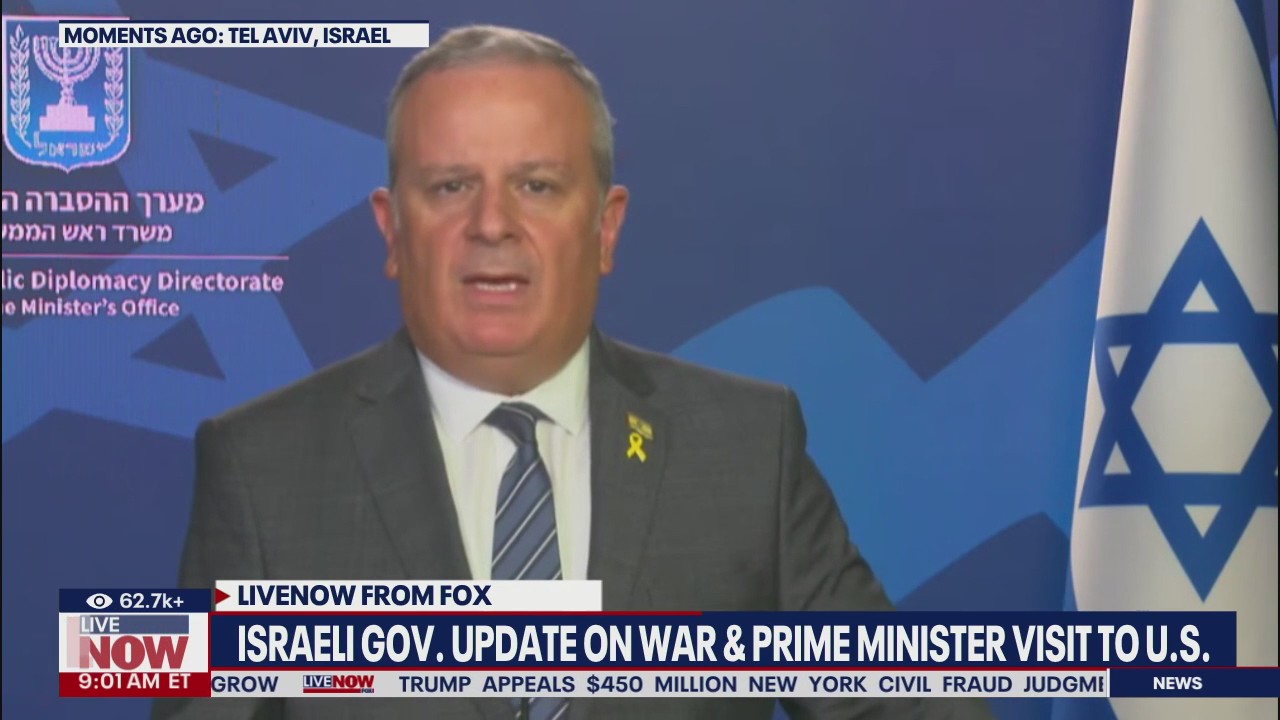 Israeli gov. gives daily briefing amid ongoing war