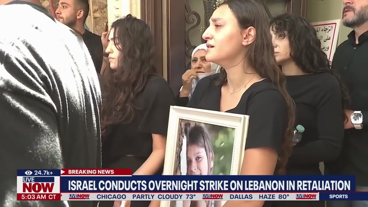 Israel conducts overnight strike on Lebanon