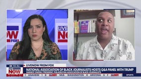Reaction after Trump's NABJ comments on Harris