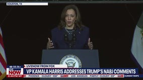 Harris responds to Trump's NABJ interview remarks