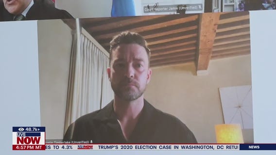 Justin Timberlake attends first court hearing
