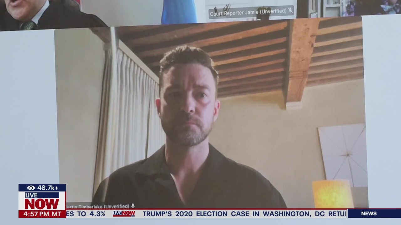 Justin Timberlake attends first court hearing