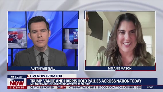 Trump, Harris, Vance hold rallies across nation