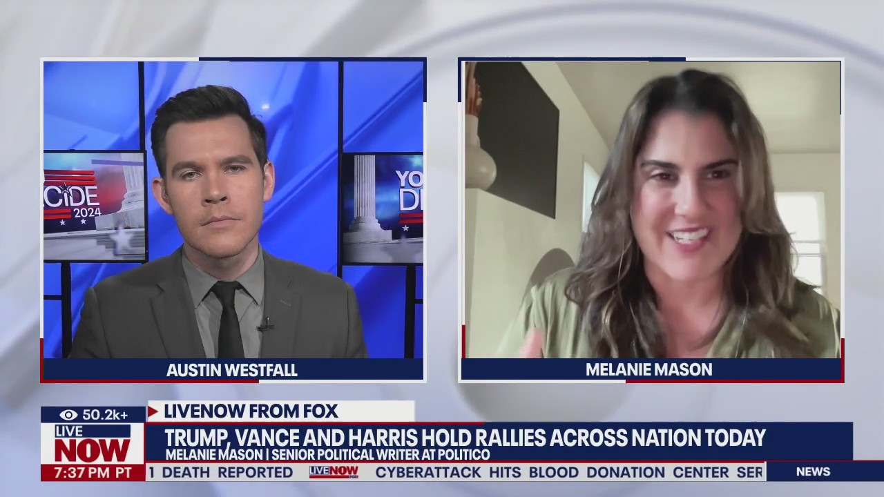 Trump, Harris, Vance hold rallies across nation