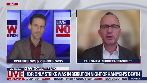 IDF: only strike was in Beirut night of killing