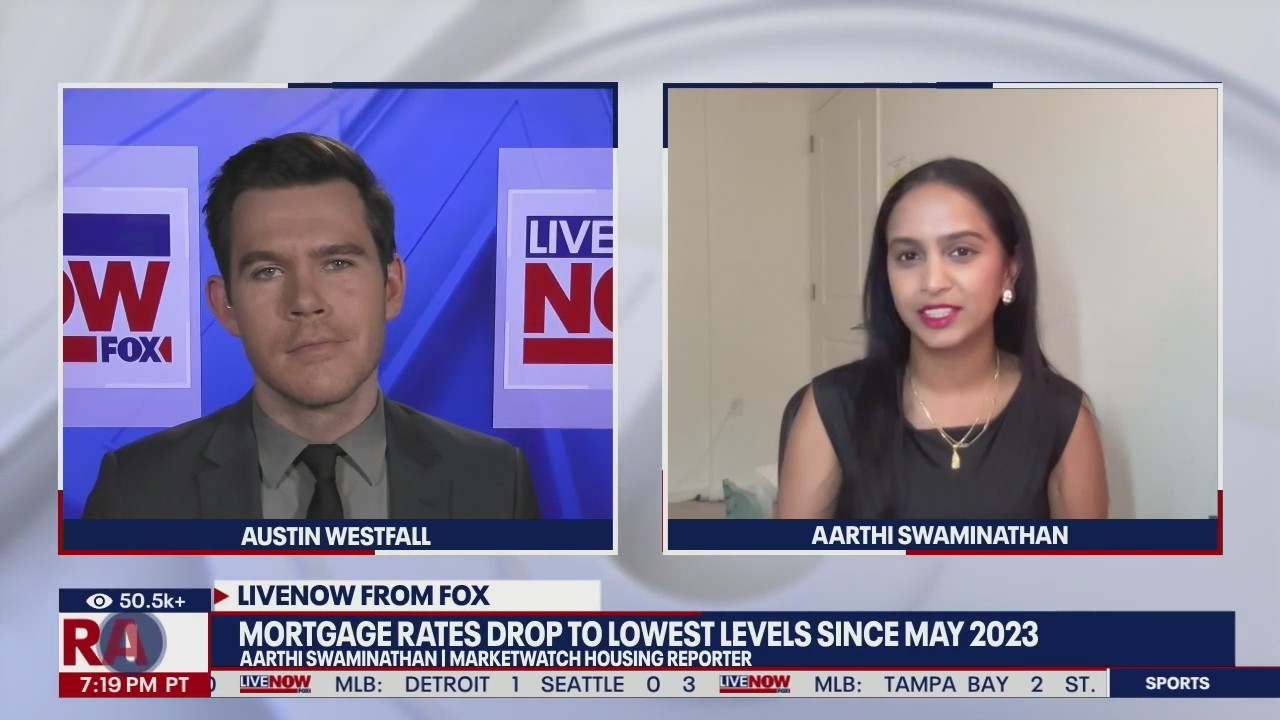 Mortgage rates drop to lowest levels since May 2023