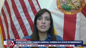 Lieutenant Governor Nu?ez gives Debby update