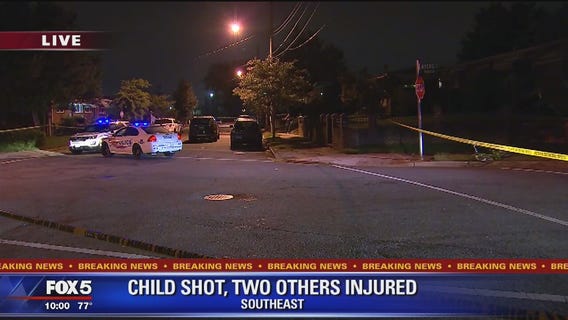 3 injured after shooting in Southeast DC
