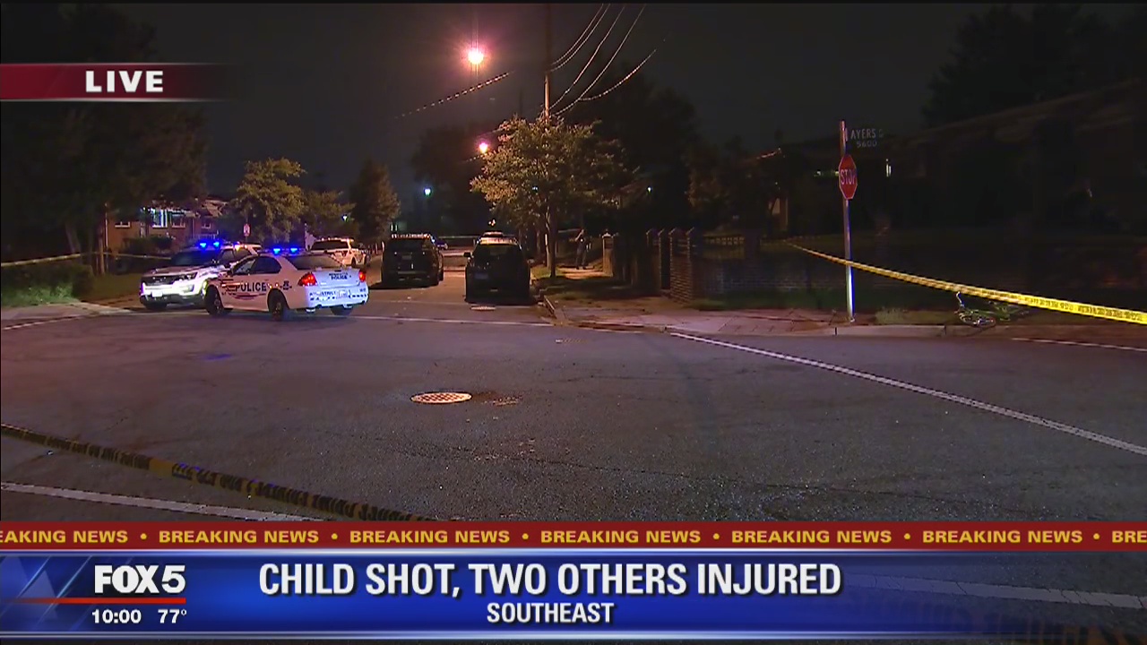 3 injured after shooting in Southeast DC