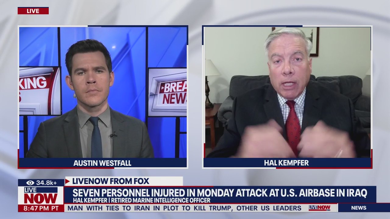 Seven US personnel injured after attack on Iraq base