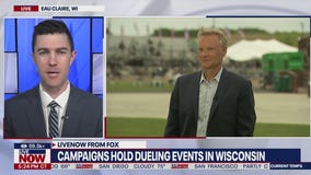 Trump, Harris hold dueling campaign events in WI