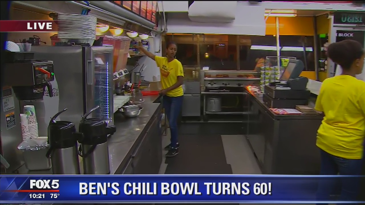 Ben's Chili Bowl celebrating 60th anniversary