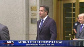 President Trump's former lawyer Michael Cohen pleads guilty in hush-money scheme