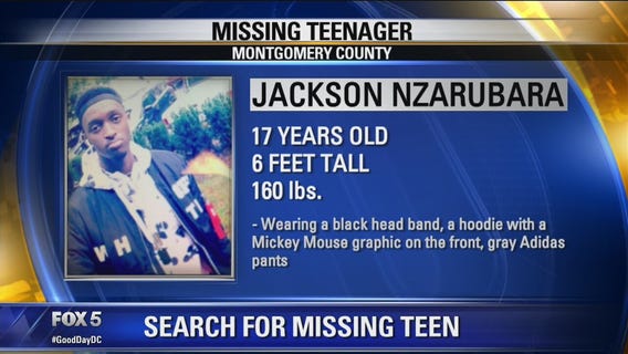 Teen from Rwanda reported missing in Montgomery County