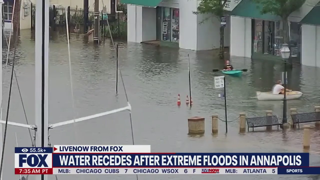 Debby brings extreme flooding to Annapolis