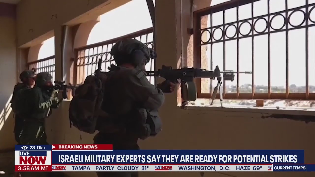 Israeli military ready for potential strikes