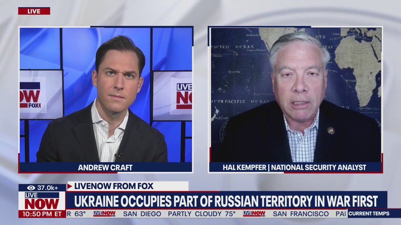 Ukraine forces enter Russian territory