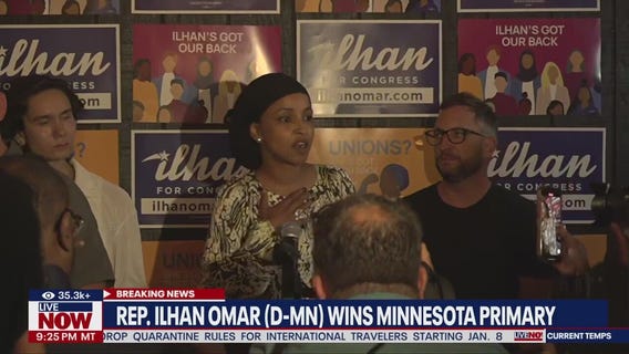 'Squad' member Rep. Ilhan Omar wins MN primary