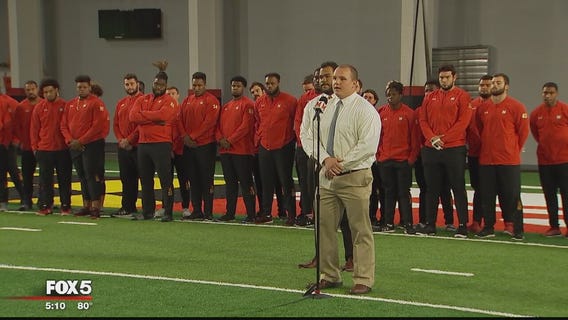 Maryland to wear helmet sticker to honor Jordan McNair