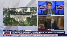 Walz agrees to VP debate with Vance