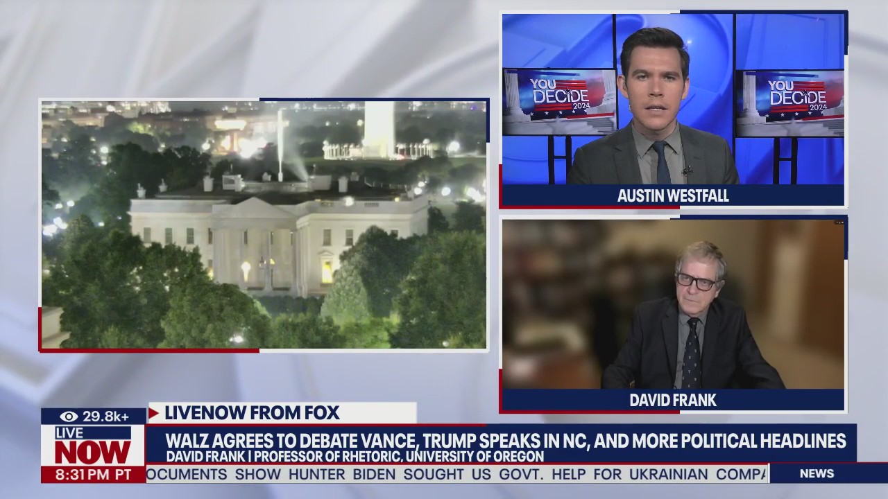 Walz agrees to VP debate with Vance