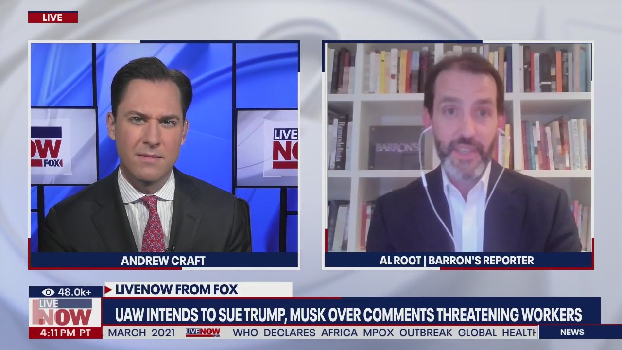 UAW files federal labor charges against Trump, Musk