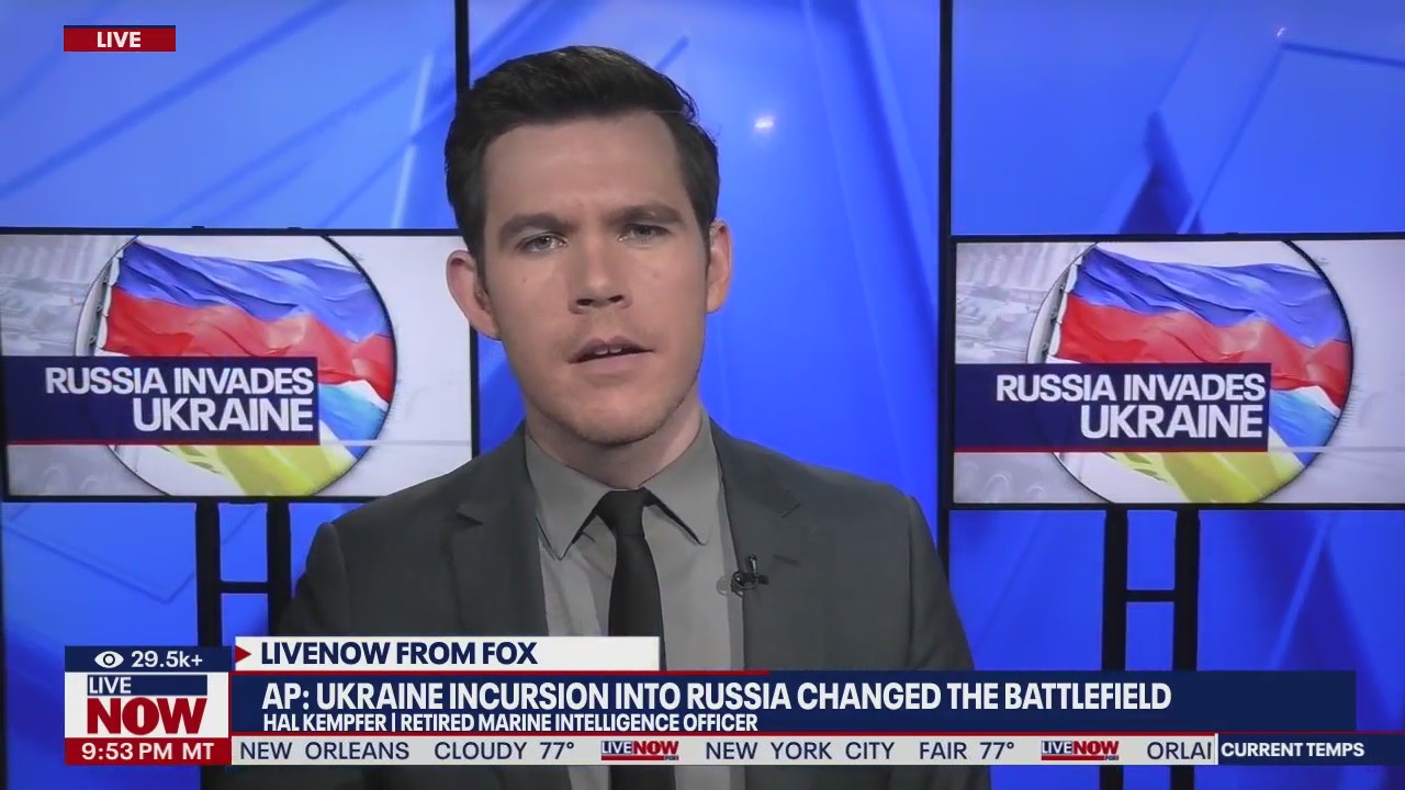 Ukraine forces move deeper into Russia's Kursk area