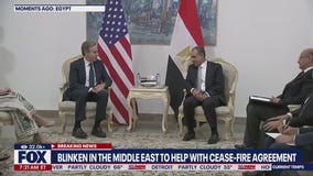 Blinken in Egypt for Gaza hostage-truce talks
