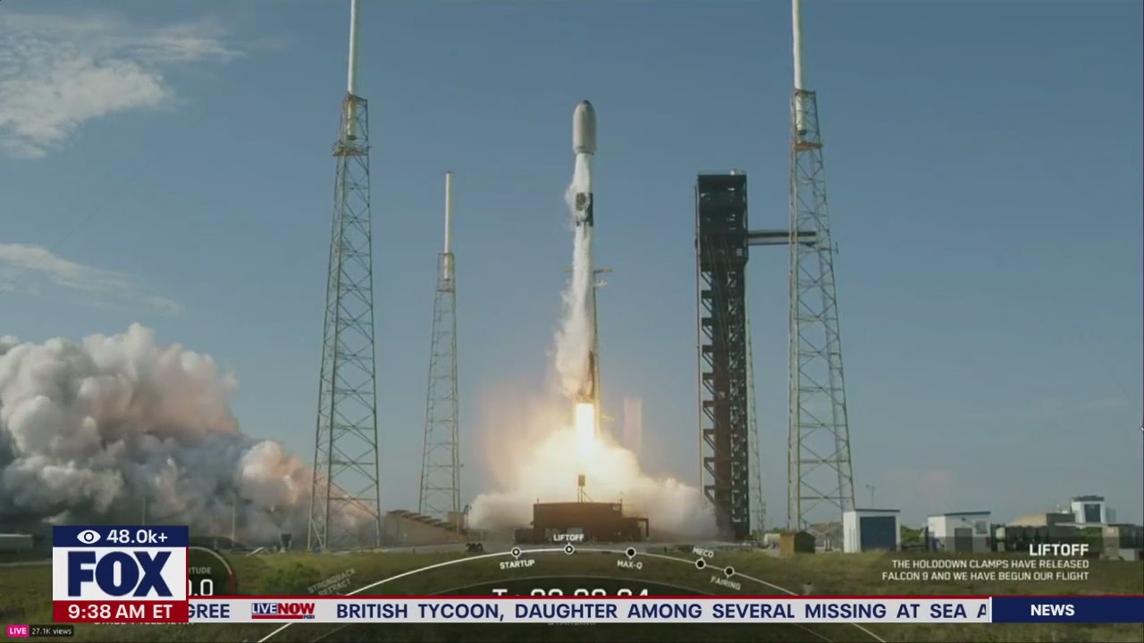 SpaceX Falcon 9 launch of 22 Starlink satellites