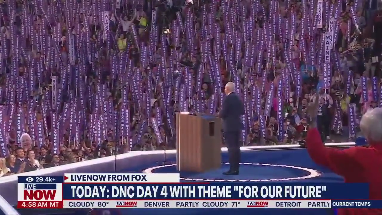 DNC enters day 4 with theme "For Our Future"