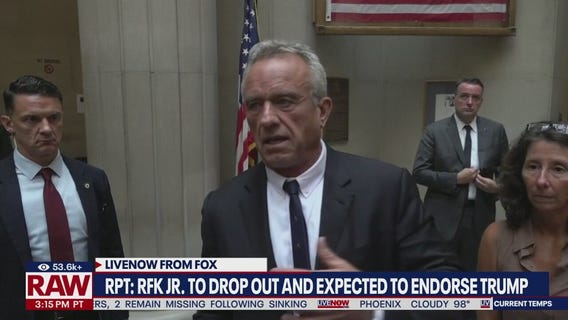 RFK Jr. reported to drop out of race Friday