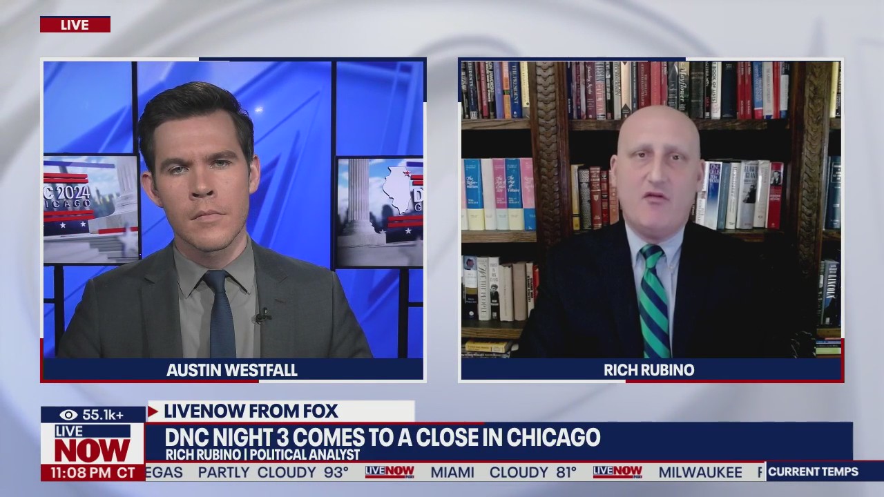 Tim Walz formally accepts VP nomination at DNC