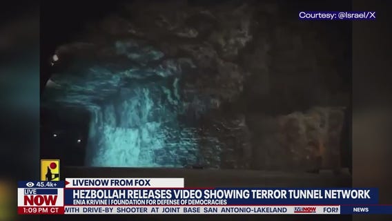 Hezbollah releases video showing terror tunnels