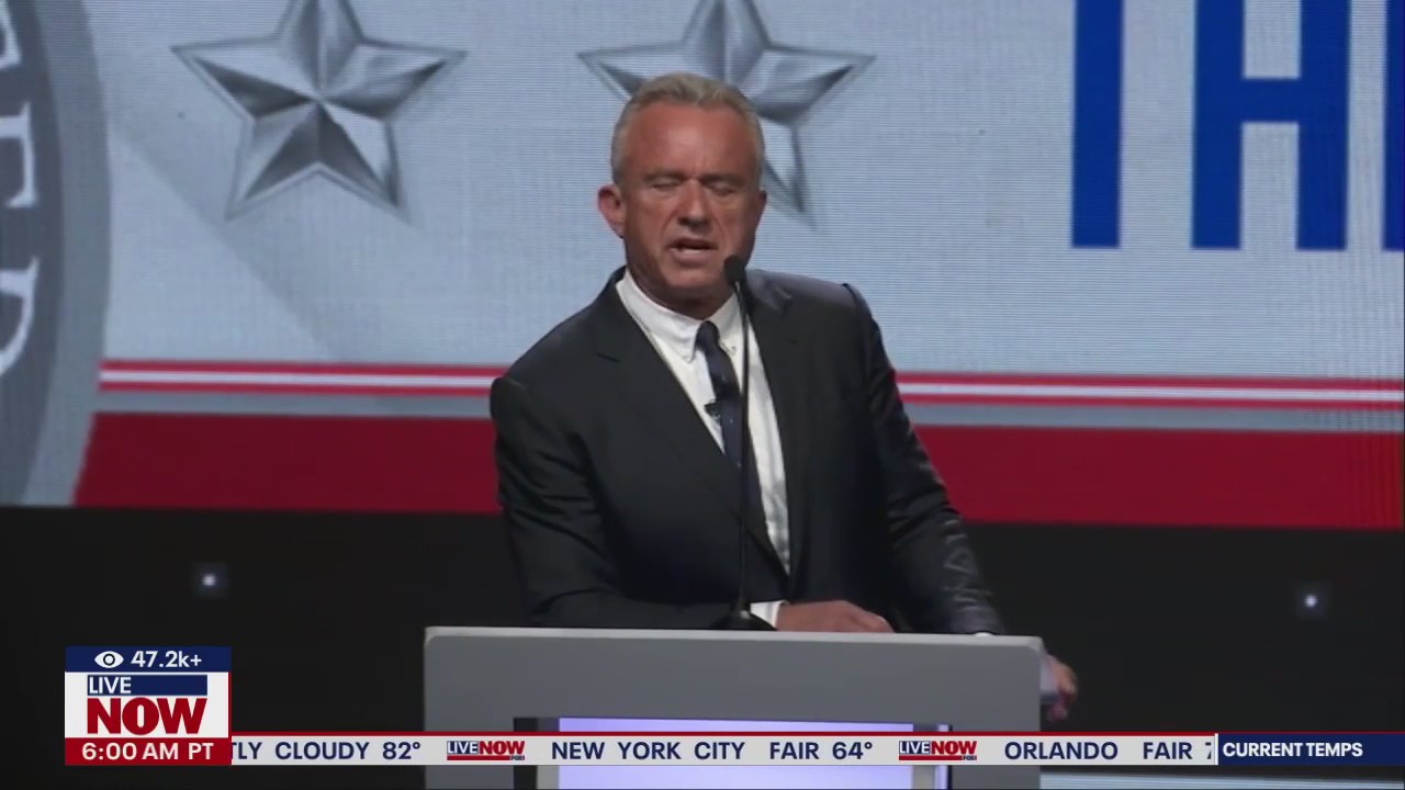 RFK Jr. sparks speculation he'll drop from race