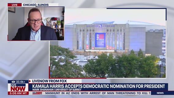 Kamala Harris accepts Democratic nomination