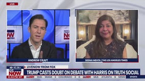 Trump, Harris campaigns clash over debate rules