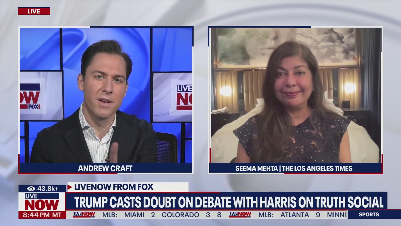 Trump, Harris campaigns clash over debate rules